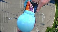 iPhone Xs Oobleck Balloon Drop Test! Casetify Impact Case Review!