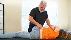 Chiropractic Adjustment for Low Back Pain & Leg Pain, Sciatica, Hip & Pelvis Chiro Demo