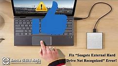 Fix "Seagate External Hard Drive Not Recognized" Error!