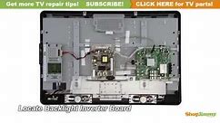 Philips TV Picture Repair - How to Replace a Backlight Inverter