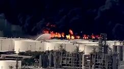 Massive fire catches at Texas chemical plant
