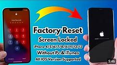 HOW TO Hard RESET IPHONE ALL IPHONE SUPORTED