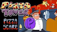 Pizza Tower - Pizzascare P Rank (All Toppins, All Secrets, High Continuous Combo)