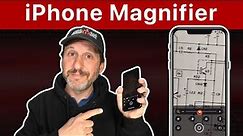 Using the Magnifier On Your iPhone