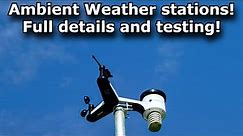 Ambient weather station WS 2902 full test and details! #757
