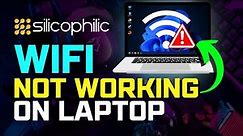 How to Fix Wi-Fi Not Working on LAPTOP | Wi-Fi Connection Problem [WINDOWS 11/10]