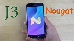 How To Install Android 7.1.2 Nougat on Samsung Galaxy J3 Nougat Custom Rom Lineage OS 14.1