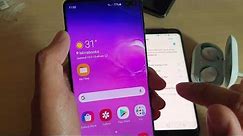 Samsung Galaxy S10: How to Pair With Another Bluetooth Device