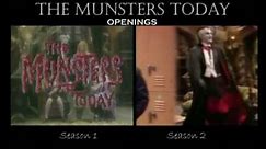 The Munsters Today Seasons 1 and 2 openings (comparison)