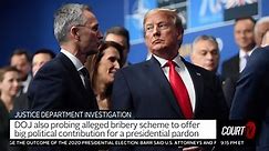 JUSTICE DEPARTMENT INVESTIGATION: The #DepartmentOfJustice is reportedly probing an alleged lobbying scheme for a presidential pardon.