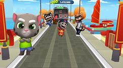 Talking Tom Gold Run - Fortune Tom 🆚 Raccoon 🔥 Full Screen Walkthrough Gameplay 🤯 (Android, iOS)