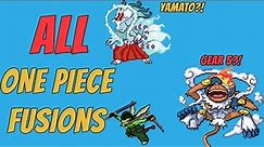 All One Piece Fusions - Pokemon Infinite Fusion every Anime References Characters Fangame RomHack