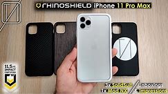 Best iPhone 11 Pro Max Cases - RhinoShield SolidSuit & Mod NX
