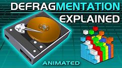 Disk Defragmentation Explained - Defrag Hard Drive - Speed Up PC