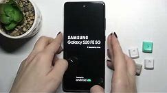 How to Switch On SAMSUNG Galaxy S20 FE 5G – Power On the Smartphone