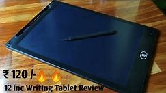 LCD Writing Tablet Review || Writing Tablet For Students, Kids (₹-120)