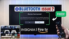 Fix- Insignia Fire TV Bluetooth Not Working!