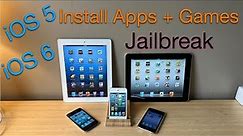 How to Jailbreak and install Apps & Games on iOS 5 and iOS 6 (Working 2024)