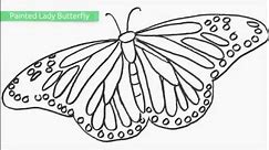 Top 25 Free Printable Butterfly Coloring Pages