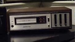 Soundesign 4840b 8-Track Player Overview & Demonstration