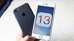 iOS 13 Is AMAZING On iPHONE 7!