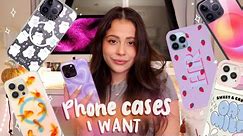 Phone Cases I WOULD BUY (if i could) *aka phone cases for my new iPhone 15 pro max* 📱✨🩷