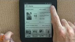 B&N NOOK Simple Touch Reader video tour