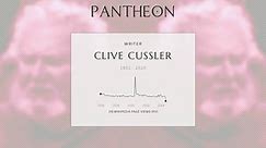 Clive Cussler Biography - American novelist and underwater explorer (1931–2020)