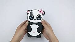 Cute Panda Soft Silicone Case for iPhone XR