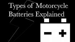 Types of Motorcycle Batteries Explained Dennis Kirk Review