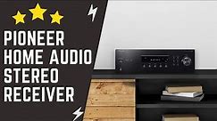 Pioneer SX-10AE Home Audio Stereo Receiver with Bluetooth Wireless Technology - Black Overview