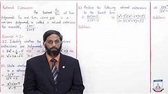 Class 9 - Mathematics - Chapter 4 - Lecture 1 Algebraic Expressions & Formulas - Allied Schools