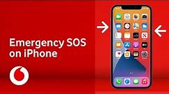 Emergency SOS on iPhone | Tech tips | Vodafone UK