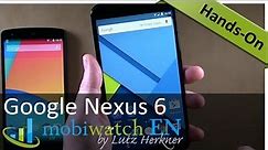Video Test & Review Google Nexus 6 vs Nexus 5
