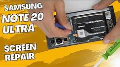 Fix & Repair LCD Display Screen on SAMSUNG NOTE 20 ULTRA / tutorial by CrocFIX
