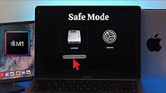 Mac M1: How to Boot macOS Into Safe Boot! [Safe Mode]
