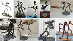 Scrap Metal Human Art / Easy Projects For Beginners