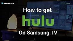 Watch Hulu on a Samsung TV. New or old. Here's how