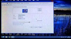 Windows 8 How to change screen resolution