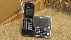 Panasonic KX-TG7621 DECT 6 Plus Cordless Phone | Initial Checkout