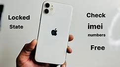 How to check imei number of any iPhone in Locked State | How to check imei numbers of any iPhone