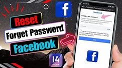 How To Reset Facebook Password On Android | Facebook Password Change