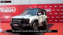 New Jetour Traveler (Stargazer)Silver Dragon Wing SUV 2024 with Jetour's Official Modification Brand JMK