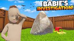 Babie's Full Investigation of The SECRET ROCK! (Who's Your Daddy Movie)