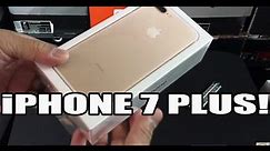 Gold iPhone 7 Plus 256GB Unboxing!