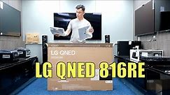 LG QNED 816RE Unboxing, Setup, TV and 4K Demo Videos 50QNED81