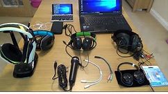 How to Connect various Headsets to a PC / Laptop