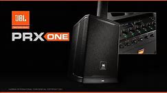 Product Launch Event Recording: JBL PRX ONE All-in-One Powered PA System & Pro Connect App
