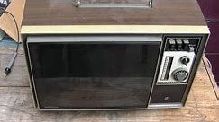 1970s Panasonic Black and White Tube Television Repair Whatever