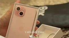 Unboxing Iphone 15 Pink 🌸